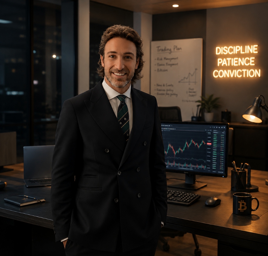 Jonathan Klausner - Professional Crypto Trading Coach, Mentor & founder of KlausnerSignals and Jonathan Klausner Trades